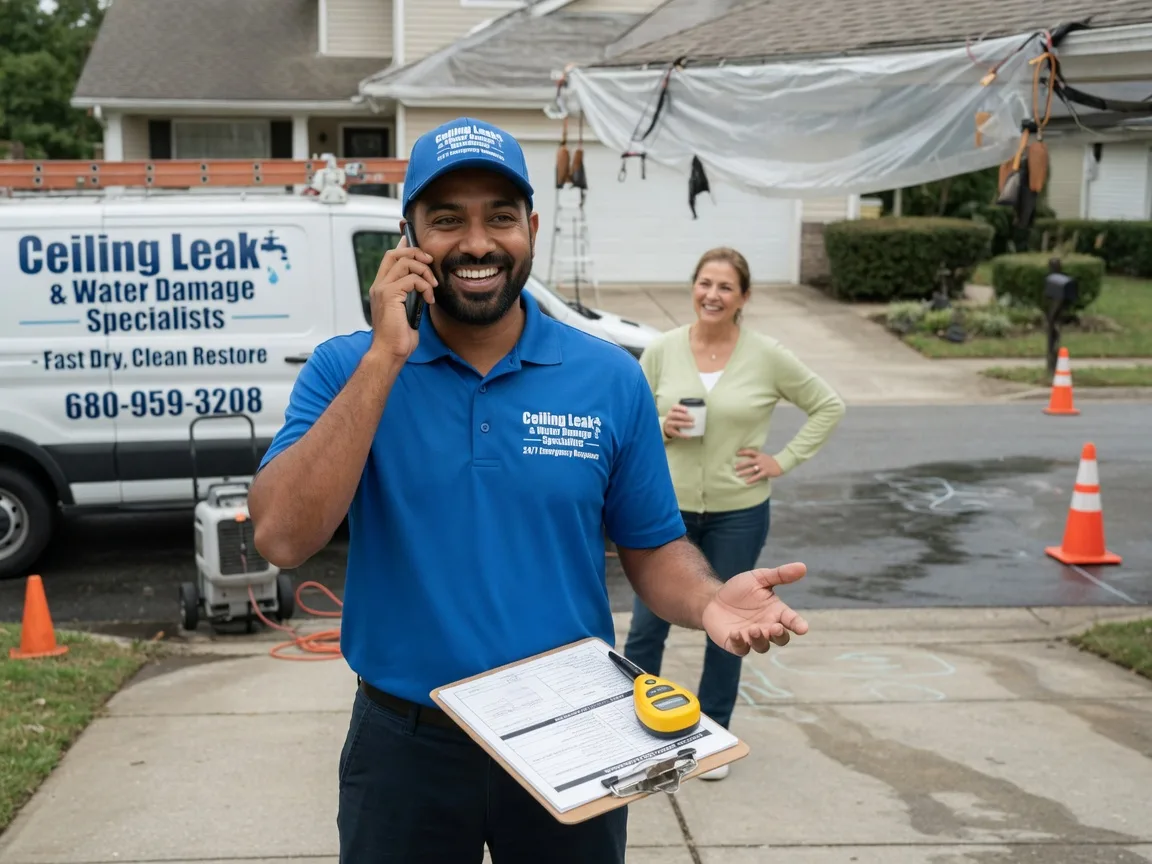 Ceiling Leak Cleanup Wallace, SC FAQs